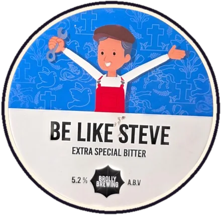 Be Like Steve tap badge