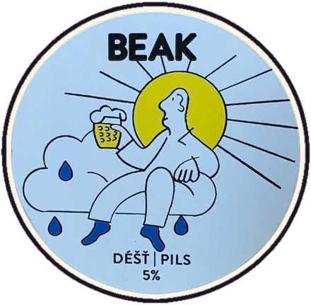 Déšť tap badge