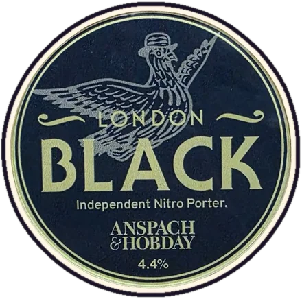 London Black tap badge