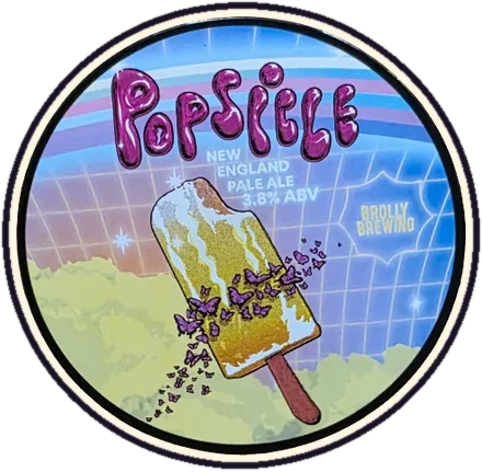 Popsicle tap badge